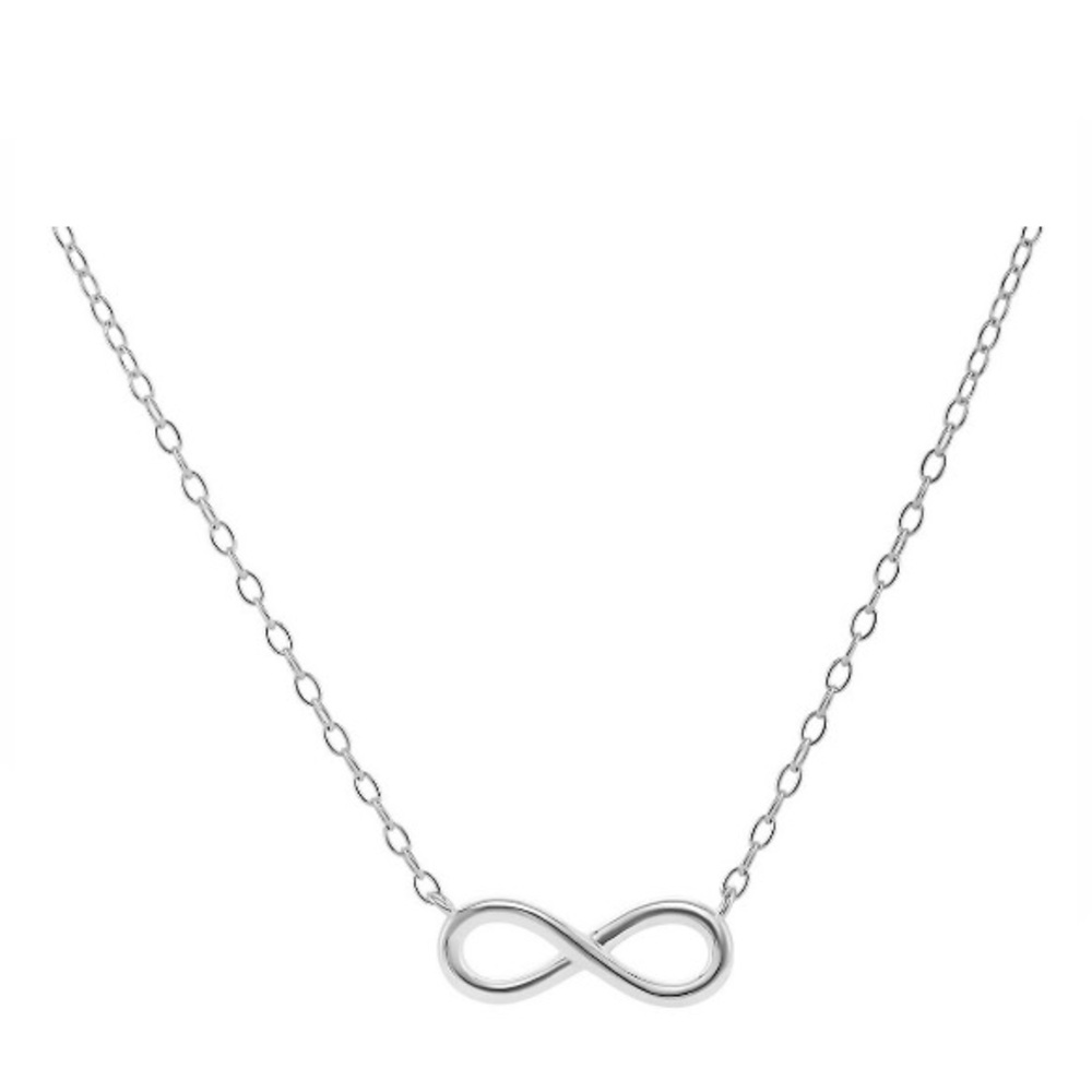 👛5/$50 Sterling Silver Infinity Necklace